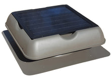 Load image into Gallery viewer, SolarRoyal 35Watt Solar Attic Fan (Ventilation) with Thermostat (SR1800 Series) SRSF-35W10 (WeatherWood)
