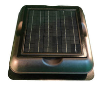 Load image into Gallery viewer, SolarRoyal 35Watt Solar Attic Fan (Ventilation) with Thermostat (SR1800 Series) SRSF-35W10 (Brown)
