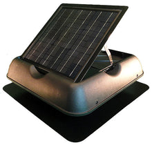 Load image into Gallery viewer, SolarRoyal 35Watt Solar Attic Fan (Ventilation) with Thermostat (SR1800 Series) SRSF-35W10 (Brown)
